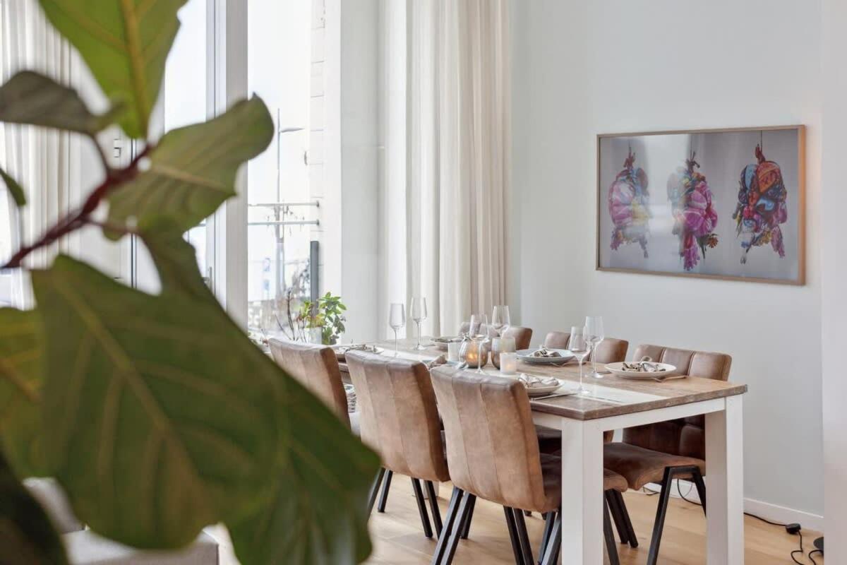 Bright Waterfront Apartment Antwerp Exterior photo